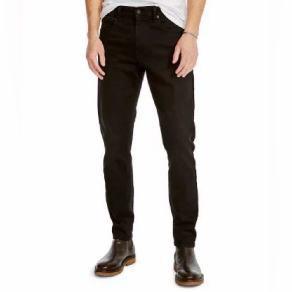 Lucky Brand Mens Jeans 412 Athletic Slim 36 2Way Stretch Black 36 X 34 NWT $99 - Picture 2 of 12